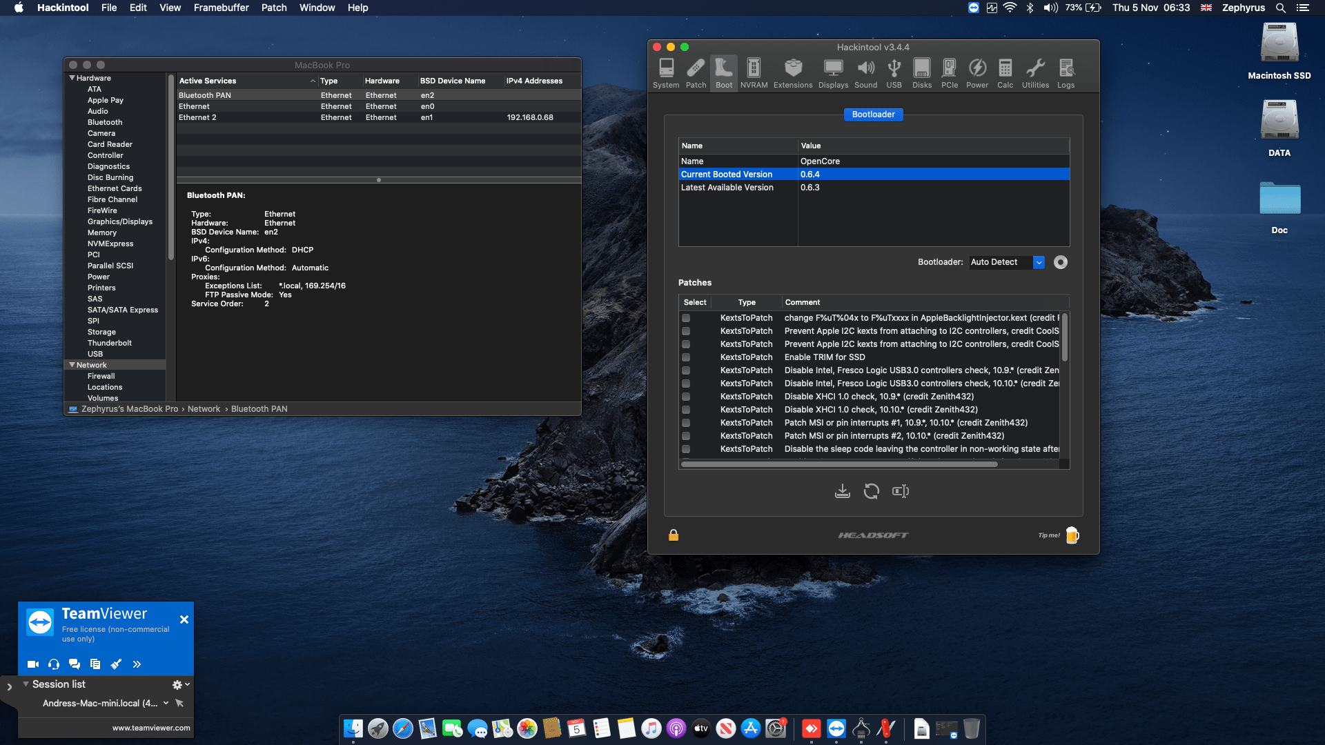 Dell Alienware M15 R2 [CoffeeLake   Intel UHD 630 + I2C] OpenCore 8